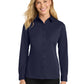 Women's Knit Dress Shirt - L570 - Dark Navy