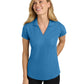 Women's Pocketless Dry Zone Grid Polo - L572 - Celadon Blue