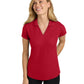 Women's Pocketless Dry Zone Grid Polo - L572 - Engine Red