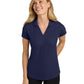 Women's Pocketless Dry Zone Grid Polo - L572 - True Navy