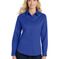 Women's Long Sleeve Easy Care Shirt - L608 - Royal/ Classic Navy