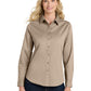 Women's Long Sleeve Easy Care Shirt - L608 - Stone
