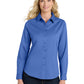 Women's Long Sleeve Easy Care Shirt - L608 - Ultramarine Blue