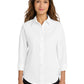 Women's Wrinkle-Resistant 3/4-Sleeve Shirt - L612 - White