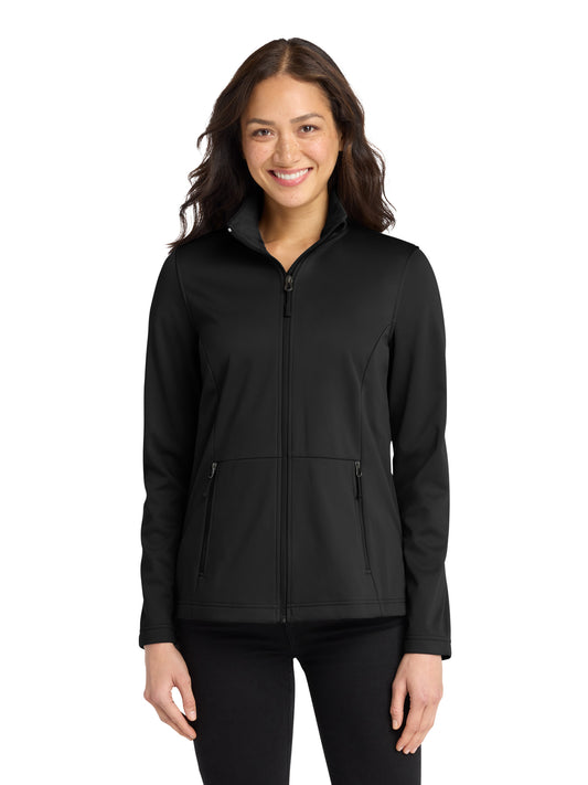 Women's Flexshell Jacket - L617 - Deep Black