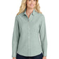 Women's Oxford Button Up Shirt - L658 - Green