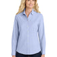Women's Oxford Button Up Shirt - L658 - Oxford Blue