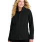 Women's Two-Pocket C-FREE Raglan Fleece Jacket - L700 - Deep Black