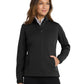 Women's Active Soft Shell Jacket - L717 - Deep Black