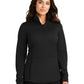 Women's Smooth Fleece 1/4-Zip Jacket - L804 - Deep Black