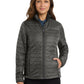 Women's Packable Puffy Jacket - L850 - Sterling Grey/Graphite