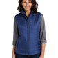 Women's Packable Puffy Vest - L851 - Cobalt Blue