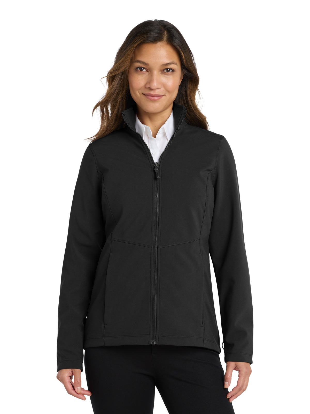 Women's Collective Soft Shell Jacket - L901 - Deep Black