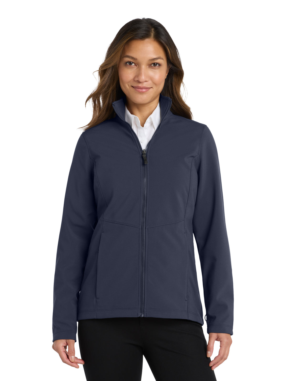 Women's Collective Soft Shell Jacket - L901 - River Blue Navy