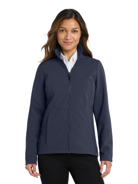 Women's Collective Soft Shell Jacket - L901 - River Blue Navy