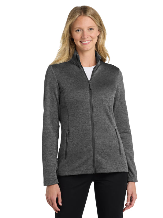 Women's 2-Pocket Fleece Jacket - L905 - Sterling Grey Heather