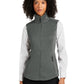Women's Smooth Fleece Vest - L906 - Graphite