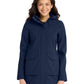 Women's Collective Waterproof Outer Soft Shell Parka Jacket - L919 - River Blue Navy