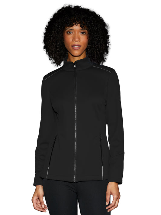 Women's Collective Tech Soft Shell Jacket - L921 - Deep Black