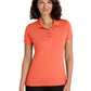Women's Dry Zone Polo - LK110 - Coral Splash