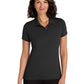 Women's Dry Zone Polo - LK110 - Deep Black