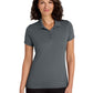 Women's Dry Zone Polo - LK110 - Graphite