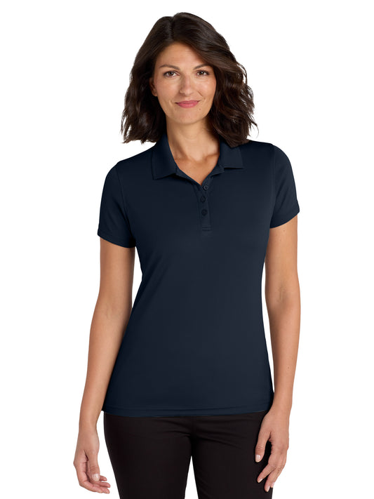 Women's Dry Zone Polo - LK110 - River Blue Navy