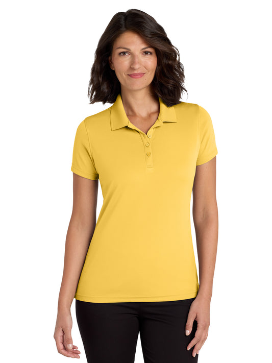 Women's Dry Zone Polo - LK110 - Sunburst Yellow