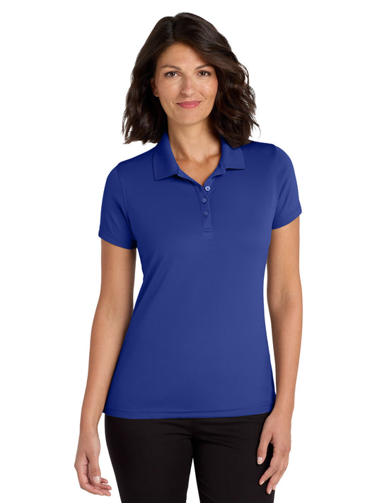 Women's Dry Zone Polo - LK110 - True Royal