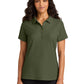Women's Pocketless Wearever Signature Polo - LK200 - Olive Drab Green