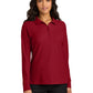 Women’s Wearever Signature Pique Long Sleeve Polo - LK200LS - Rich Red