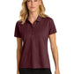 Women's Pocketless Moisture Wicking Polo - LK240 - Burgundy