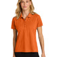 Women's Pocketless Moisture Wicking Polo - LK240 - Field Orange