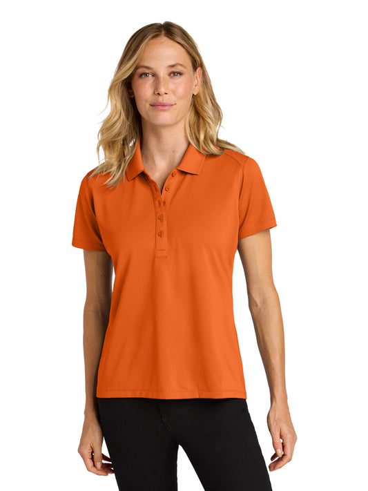 Women's Pocketless Moisture Wicking Polo - LK240 - Field Orange