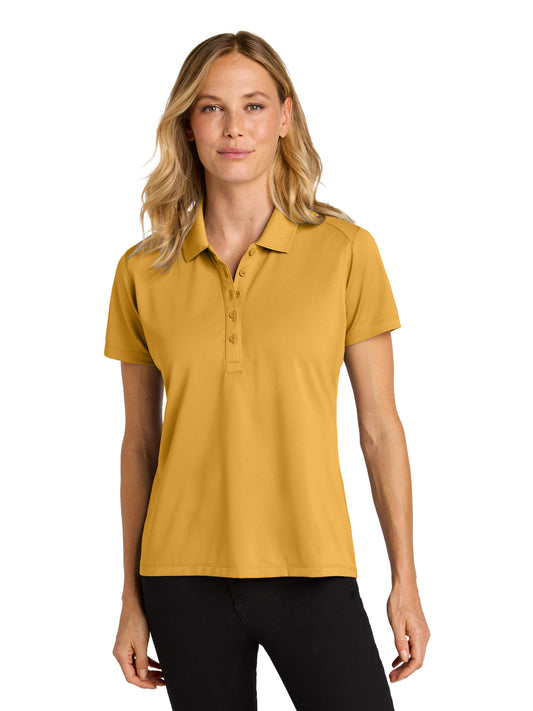 Women's Pocketless Moisture Wicking Polo - LK240 - Gold