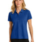 Women's Pocketless Moisture Wicking Polo - LK240 - True Royal