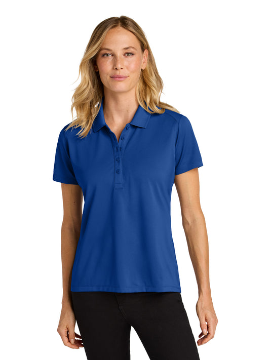 Women's Pocketless Moisture Wicking Polo - LK240 - True Royal