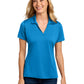 Women's Performance Staff Polo - LK398 - Brilliant Blue