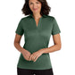 Women's Heathered Silk Touch Performance Polo - LK542 - Green Glen Heather