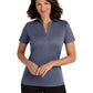 Women's Heathered Silk Touch Performance Polo - LK542 - Navy Heather