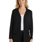 Women's Long Pocket Cardigan - LK5434 - Black