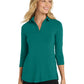 Women's Luxe Knit Tunic - LK5601 - Teal Green