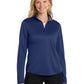 Women's 1/4-Zip Pullover - LK584 - Royal/Steel Grey