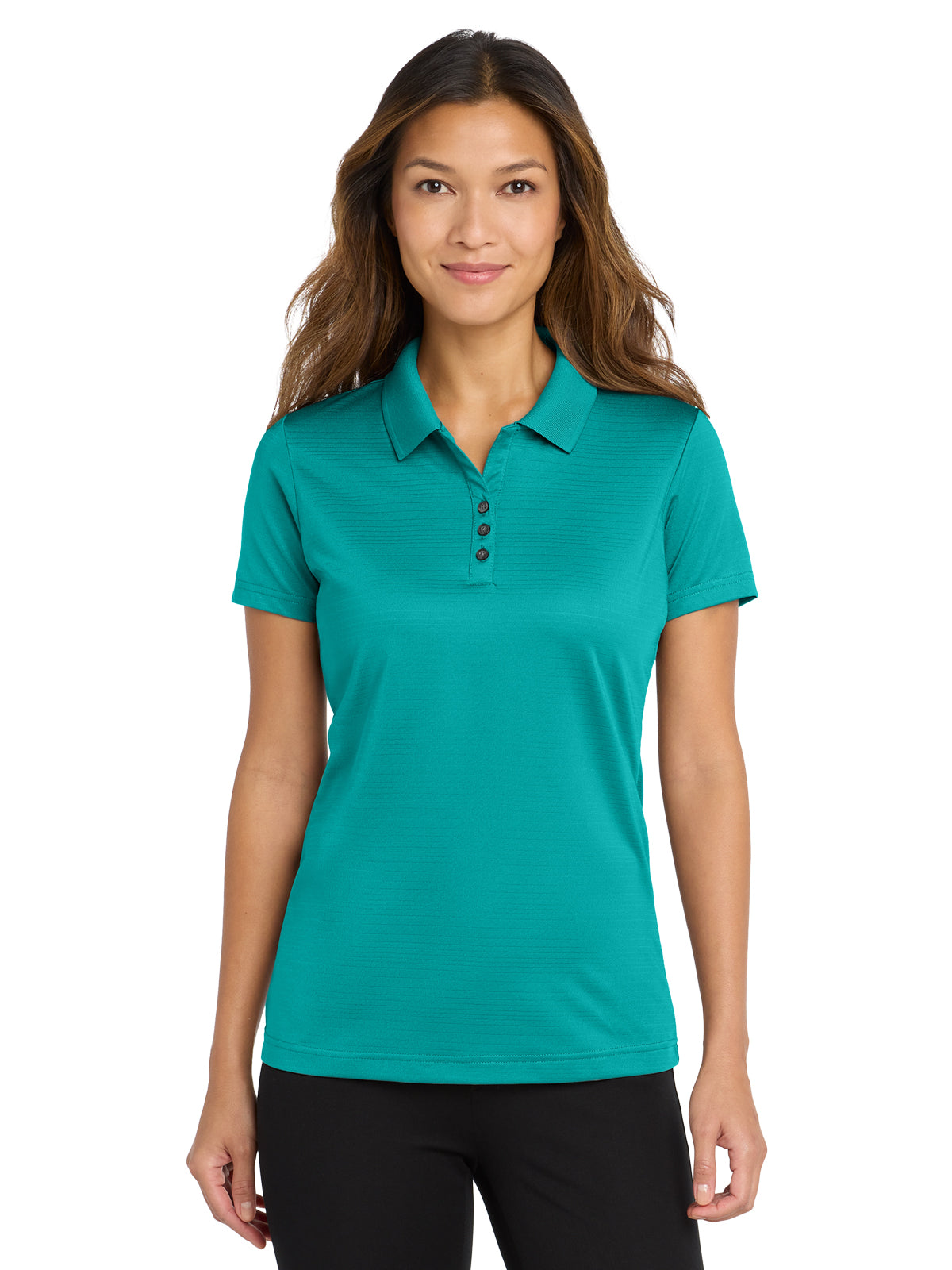 Women's Eclipse Stretch Polo - LK587 - Tropic Blue
