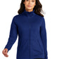 Women's Stretch Fleece Jacket - LK595 - Royal