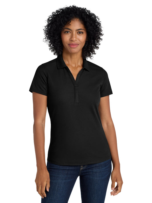 Women's EZPerformance Pique Polo - LK600 - Black