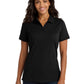 Women's EZCotton Polo Shirt - LK8000 - Black