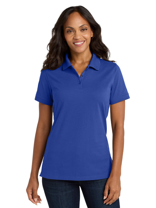 Women's EZCotton Polo Shirt - LK8000 - True Royal