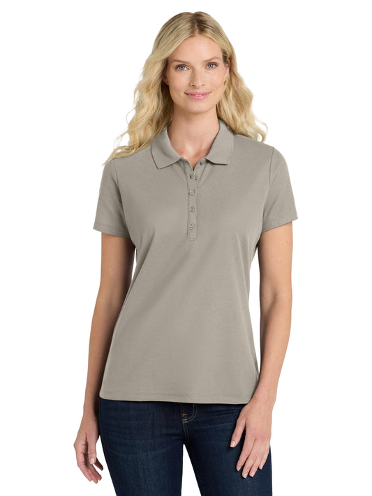 Women's SuperPro React Polo - LK810 - Gusty Grey