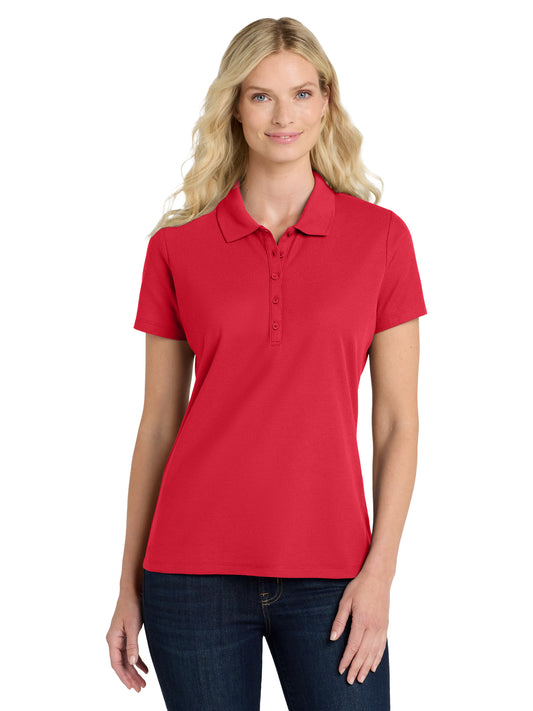 Women's SuperPro React Polo - LK810 - Rich Red